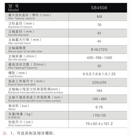 SB4508自動攻絲機